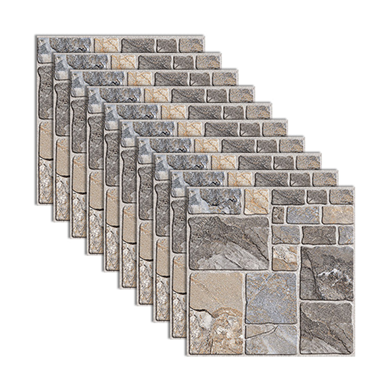 Plastic Peel and Stick Wall Tiles Modern Simple Peel and Stick Wall Tiles