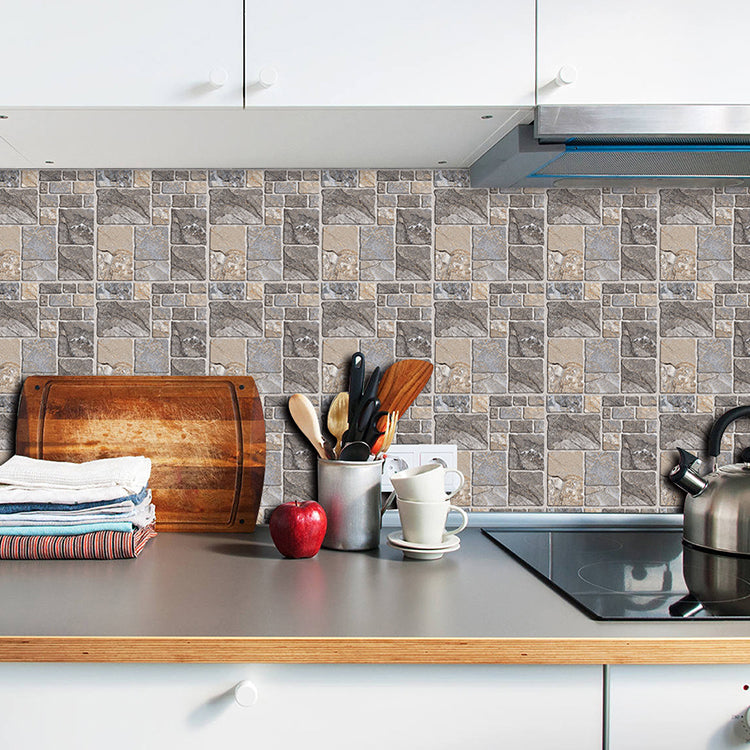 Plastic Peel and Stick Wall Tiles Modern Simple Peel and Stick Wall Tiles