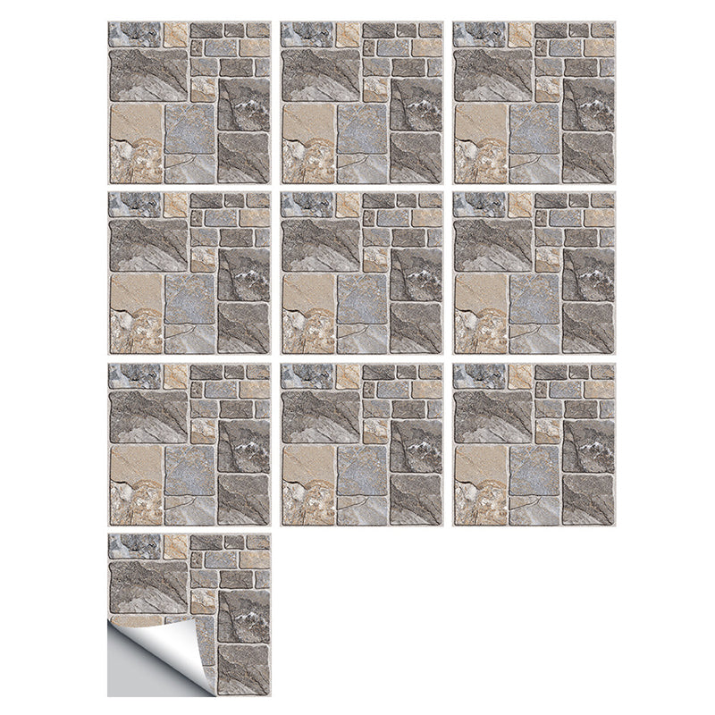 Plastic Peel and Stick Wall Tiles Modern Simple Peel and Stick Wall Tiles