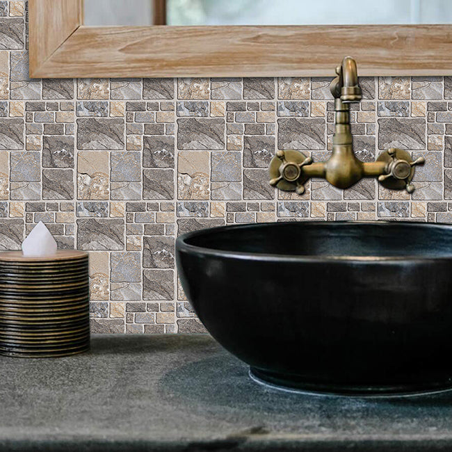 Plastic Peel and Stick Wall Tiles Modern Simple Peel and Stick Wall Tiles