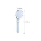 Modern adjustable shower head metal 3 spray functions shower head combi