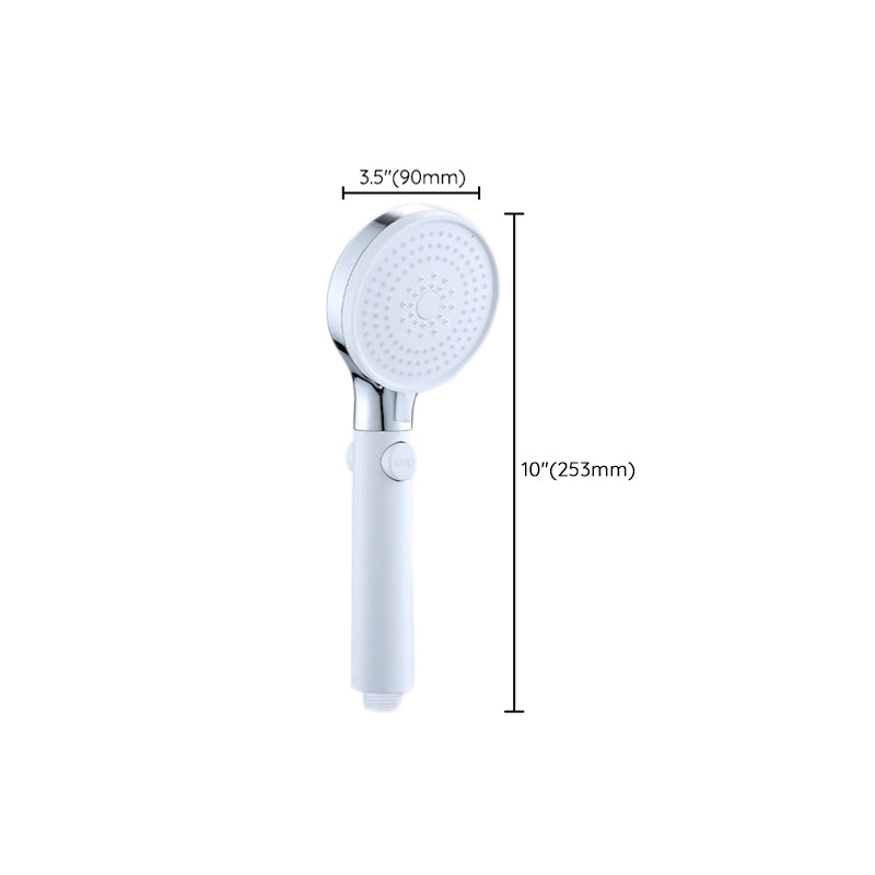 Modern adjustable shower head metal 3 spray functions shower head combi