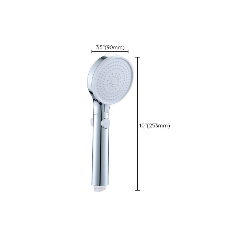 Modern adjustable shower head metal 3 spray functions shower head combi