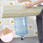 Modern Pearl Wall Bowls PVC Wall Access Panel Peel and Stick Wall Tile Set of 10
