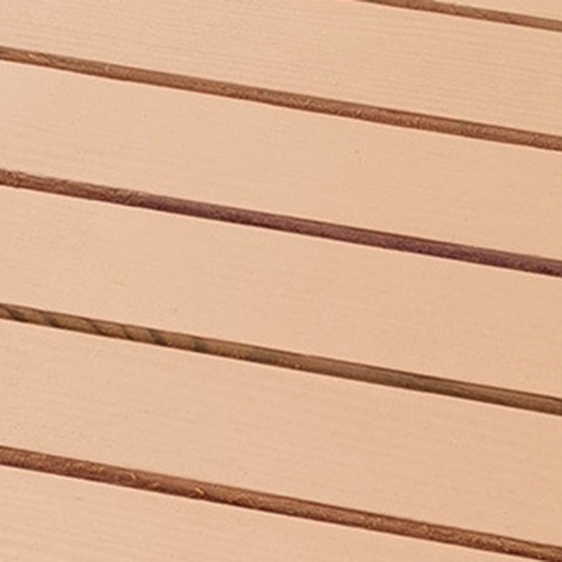 Yellow 6-Slat Square Wood Floor Tiles Click System Floor Tiles