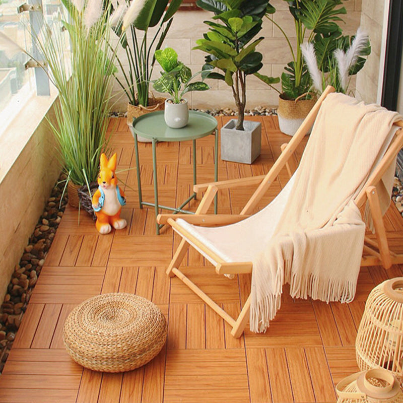 Outdoor Floor Patio Strip Composite Square Waterproof Deck Board