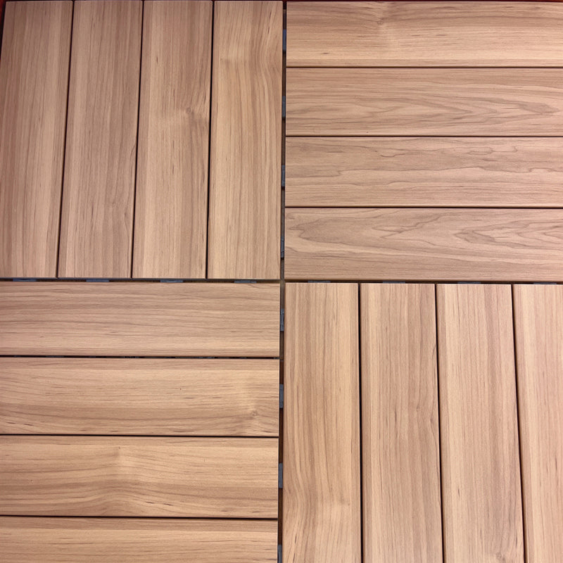 Outdoor Floor Patio Strip Composite Square Waterproof Deck Board