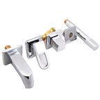 Bathroom faucet lever handle brass handheld shower sink faucet