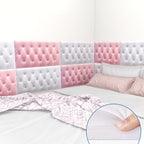 Wall cladding panels Smooth wall interior Upholstered plank