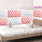 Wall cladding panels Smooth wall interior Upholstered plank