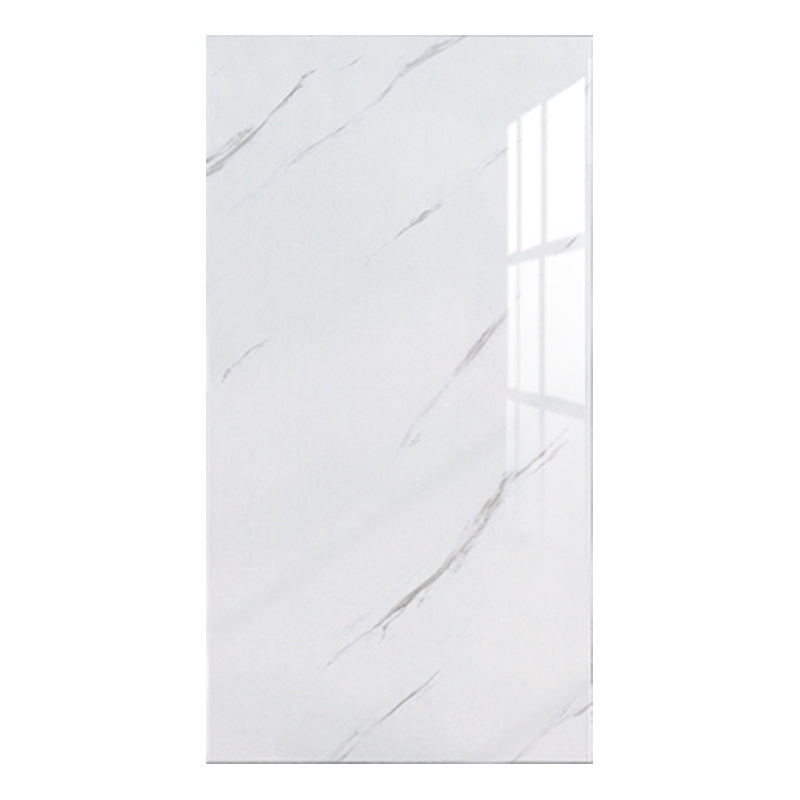 Modern Pearl Wall Protection Element PVC Wall Access Panel Peel and Stick Wall Tile Set of 5