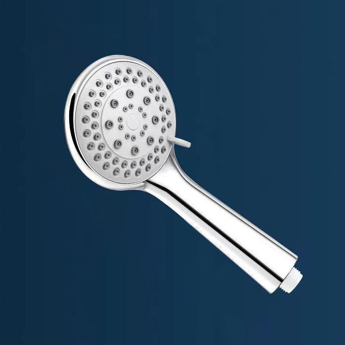 Basic handheld shower round standard shower heads in silver