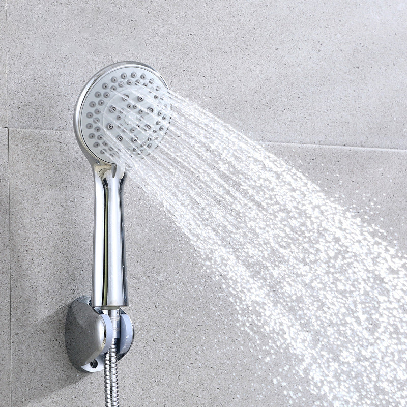 Modern adjustable shower head Round Metal Handheld Shower Head