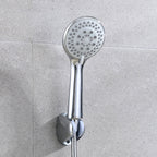 Modern adjustable shower head Round Metal Handheld Shower Head