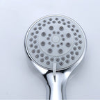 Modern adjustable shower head Round Metal Handheld Shower Head