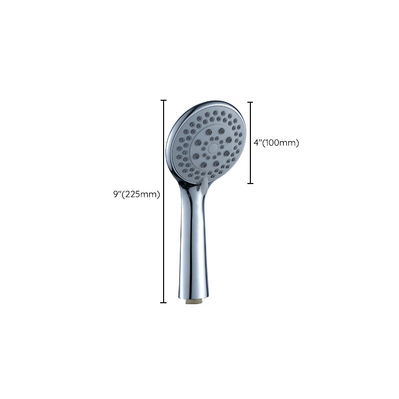 Modern adjustable shower head Round Metal Handheld Shower Head