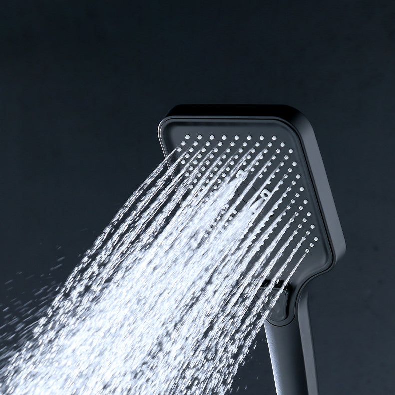 Square Showerhead Combo Modern Rainfall Adjustable Showerheads
