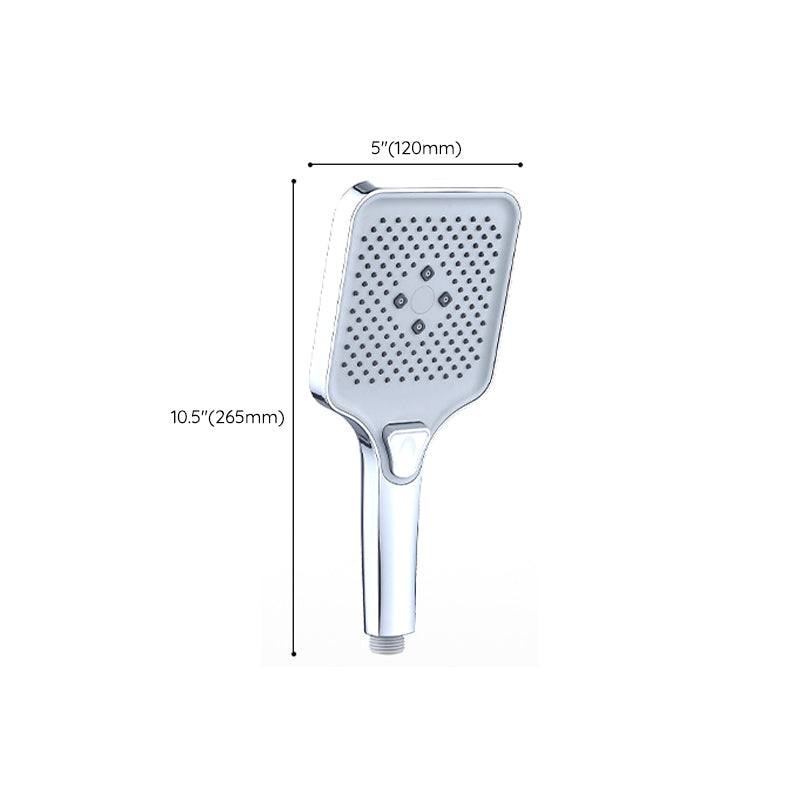 Square Showerhead Combo Modern Rainfall Adjustable Showerheads