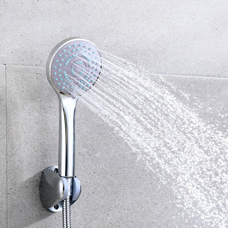 Metal chrome Hand shower Modern Rainfall Handheld Showerhead