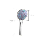 Metal chrome Hand shower Modern Rainfall Handheld Showerhead