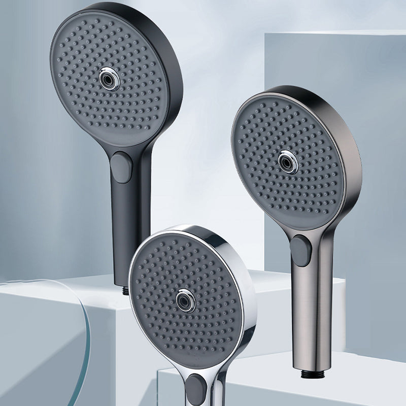Round Showerhead Combo Modern Rain Shower Handheld Showerhead