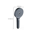 Round Showerhead Combo Modern Rain Shower Handheld Showerhead