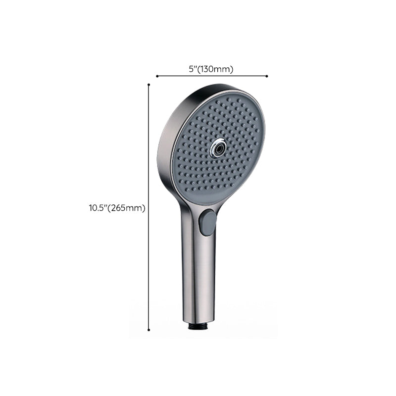 Round Showerhead Combo Modern Rain Shower Handheld Showerhead