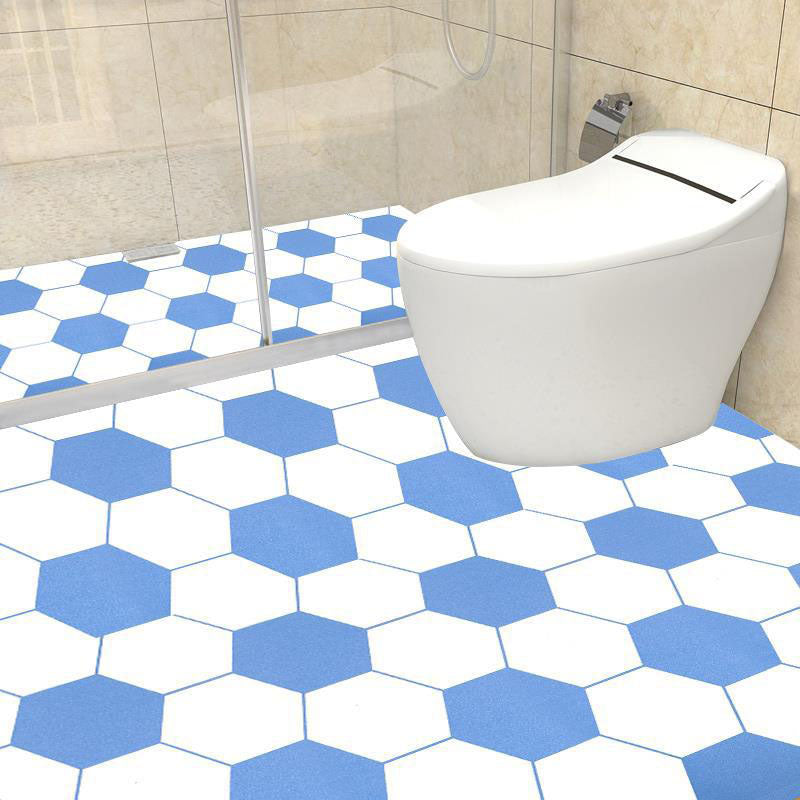 Floor covering Indoor Vinyl Ceramic Geometric Pattern Peel and Stick Flooring Vinyl