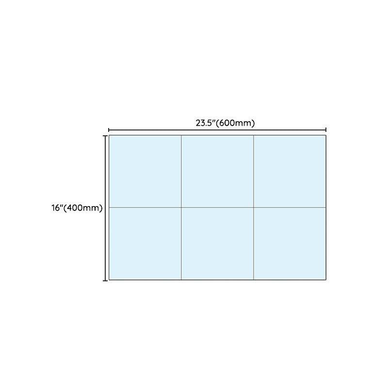 Modern Peel and Stick Tiles Vinyl Square Peel & Stick Mosaic Tile