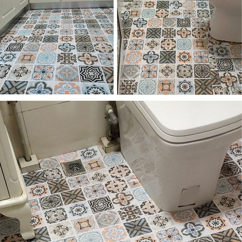 Modern Peel-and-Stick Tiles Plastic Single Tile Peel & Stick Mosaic Tile