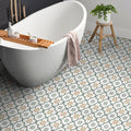 Modern Floor Tile Peel and Stick Ceramic Pattern PVC Flooring
