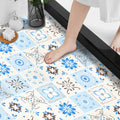 Modern Vinyl Floor Planks Grid Pattern Peel and Stick Vinyl Plank Flooring