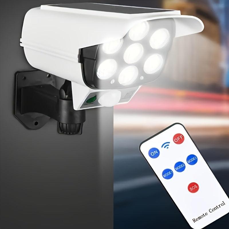 Outdoor Solar Security Motion Sensor Floodlight