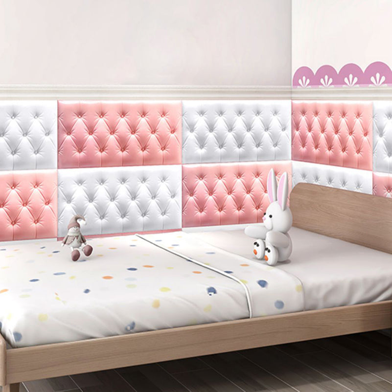Contemporary Wall Panel Textured Wall Interior Waterproof Upholstered Panel