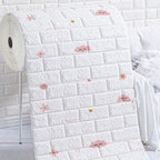Industrial Wall Panel 3D Printing Bathroom Wall Panels in White
