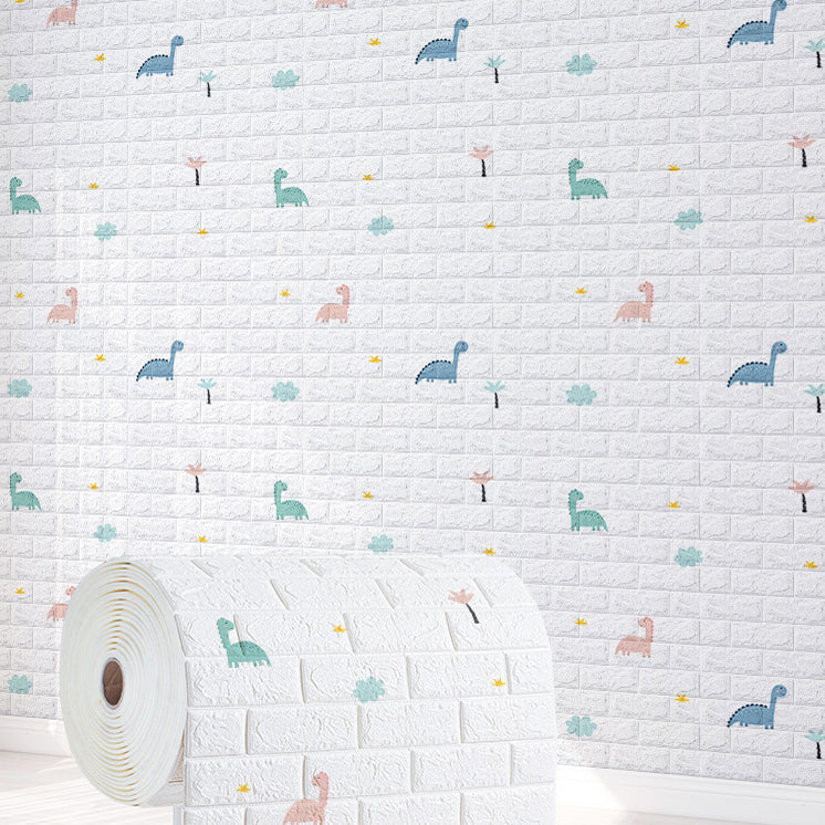 Industrial Wall Panel 3D Printing Bathroom Wall Panels in White