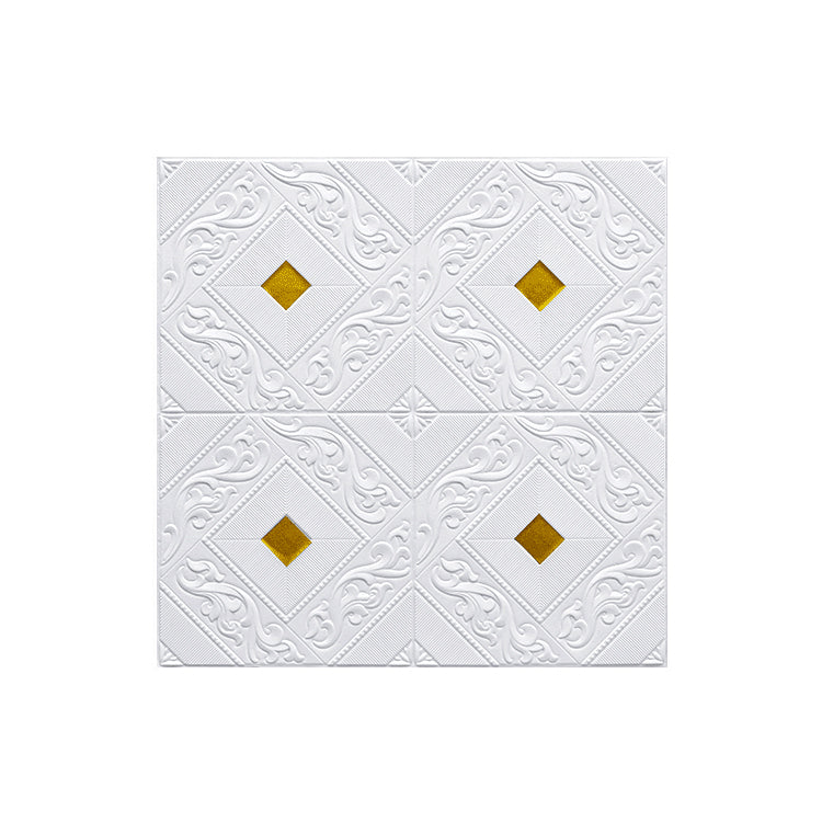 Modern Tin Backsplash Cover Three-Dimensional Printing Wall Ceiling Panel
