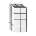 Stain Resistant Peel & Stick Tile Marble Effect Single Tile for Kitchen Backsplash