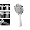 Modern Adjustable Handheld Showerhead Chrome Round Handheld Showerhead