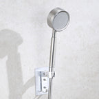 Modern Hand Shower Stainless Steel Handheld Showerhead Wall Mounted Shower Combination