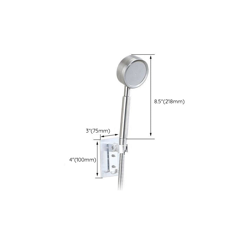 Modern Hand Shower Stainless Steel Handheld Showerhead Wall Mounted Shower Combination