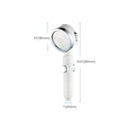 Modern handheld shower stainless steel adjustable shower head water-saving shower combo