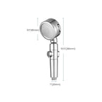 Modern handheld shower stainless steel adjustable shower head water-saving shower combo