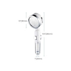 Modern handheld shower stainless steel adjustable shower head water-saving shower combo