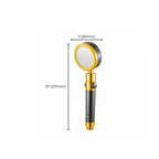 Metal Shower Head Round Hand Shower with Adjustable Shower Heads