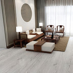 Modern Interior Flooring Wood Look Peel and Stick Rectangular Flooring Vinyl