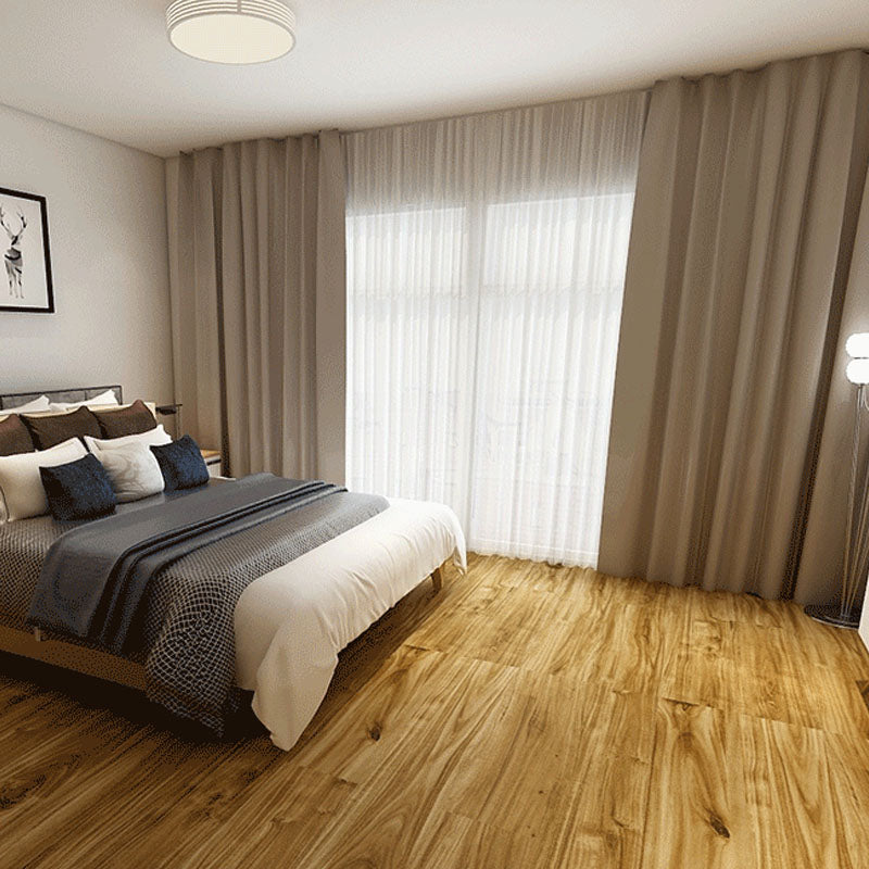 Modern Interior Flooring Wood Look Peel and Stick Rectangular Flooring Vinyl