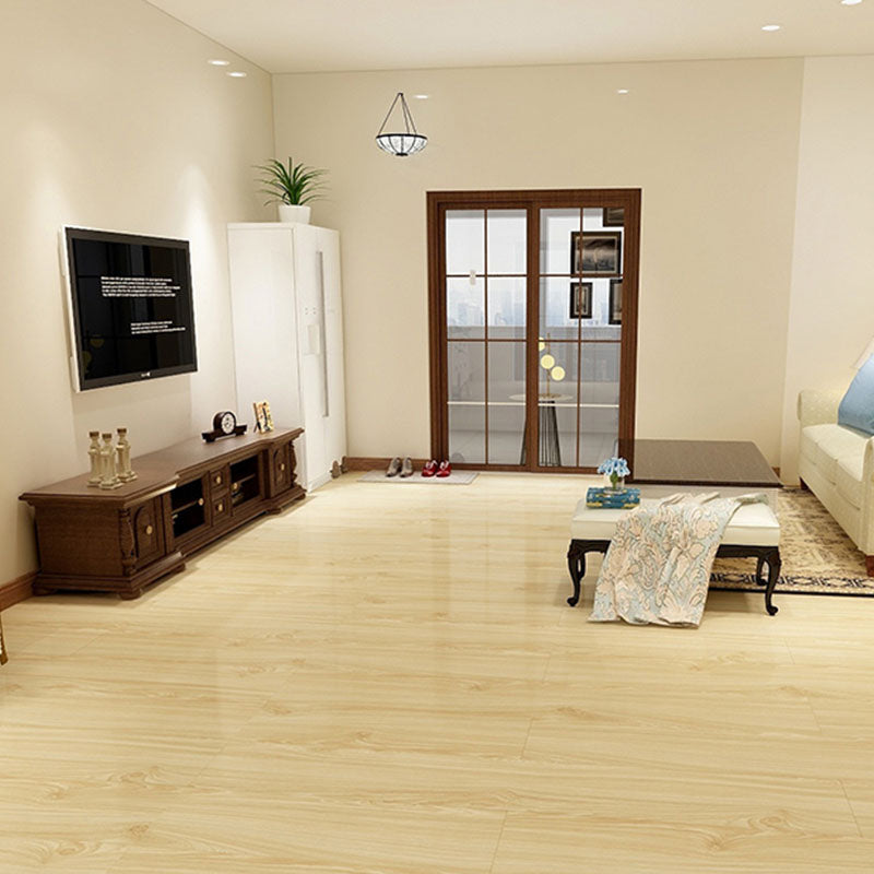 Modern Interior Flooring Wood Look Peel and Stick Rectangular Flooring Vinyl