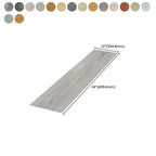Modern Interior Flooring Wood Look Peel and Stick Rectangular Flooring Vinyl
