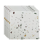 Stone look PVC flooring low gloss peel and stick vinyl flooring